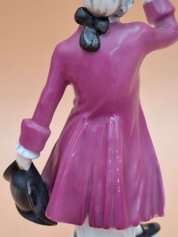 Vintage Goebel Porcelain Figurine - West Germany - Gentleman bowing