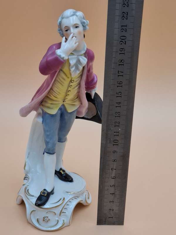 Vintage Goebel Porcelain Figurine - West Germany - Gentleman bowing