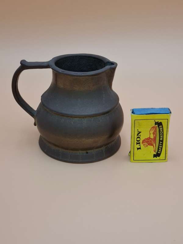 Antique Brass Hand forged Heavy Gauge Jug