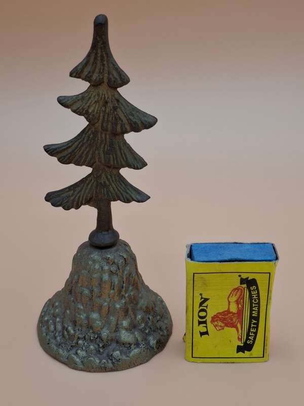 Vintage Brass Christmas Tree Bell