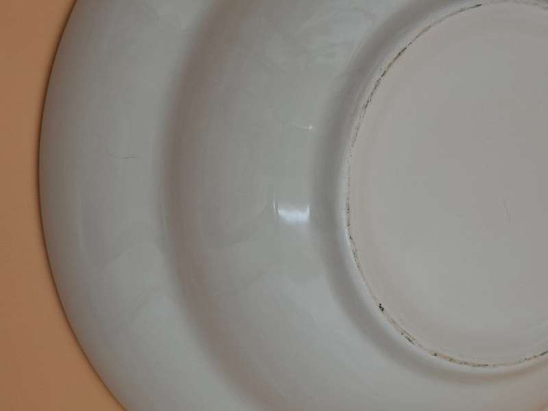 White Ceramic Salad Serving Bowl - Large - 35.5cm diameter - versatile use