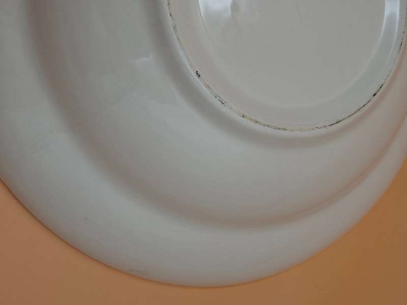 White Ceramic Salad Serving Bowl - Large - 35.5cm diameter - versatile use