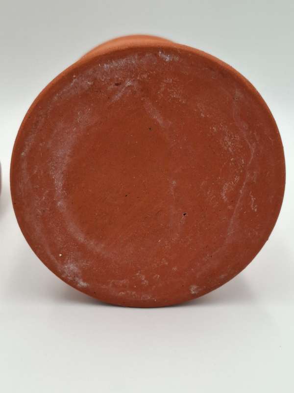 Terracotta Water Jug with Cup & Drip Tray - A Rustic match