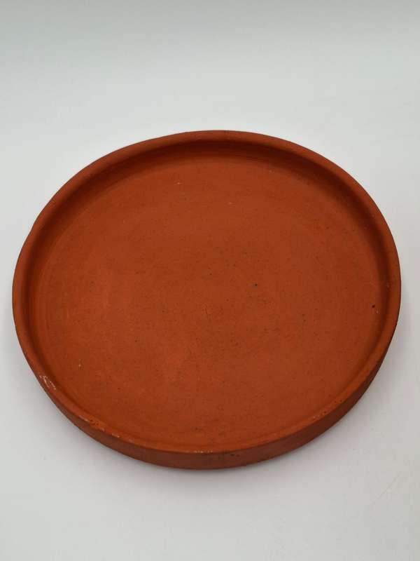 Terracotta Water Jug with Cup & Drip Tray - A Rustic match