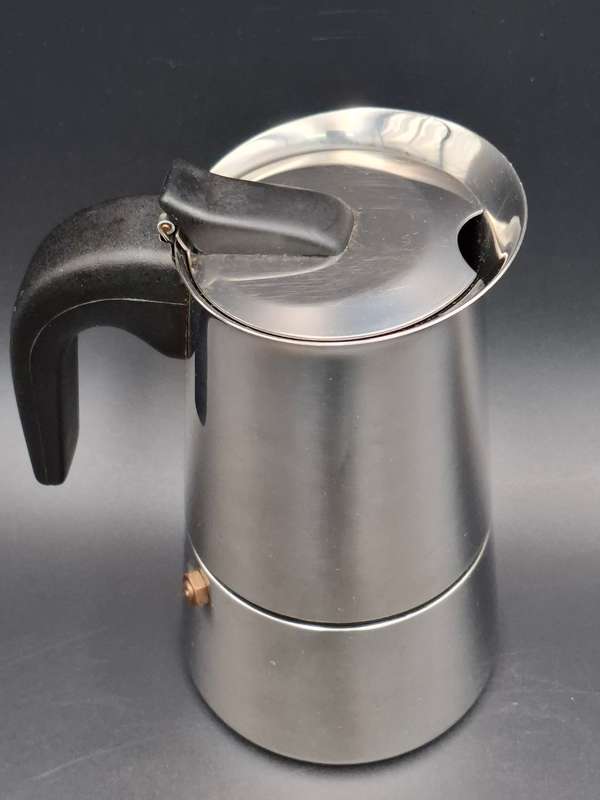 Vintage 4 Cup Moka GB Italian Coffee Maker Inox 18/10