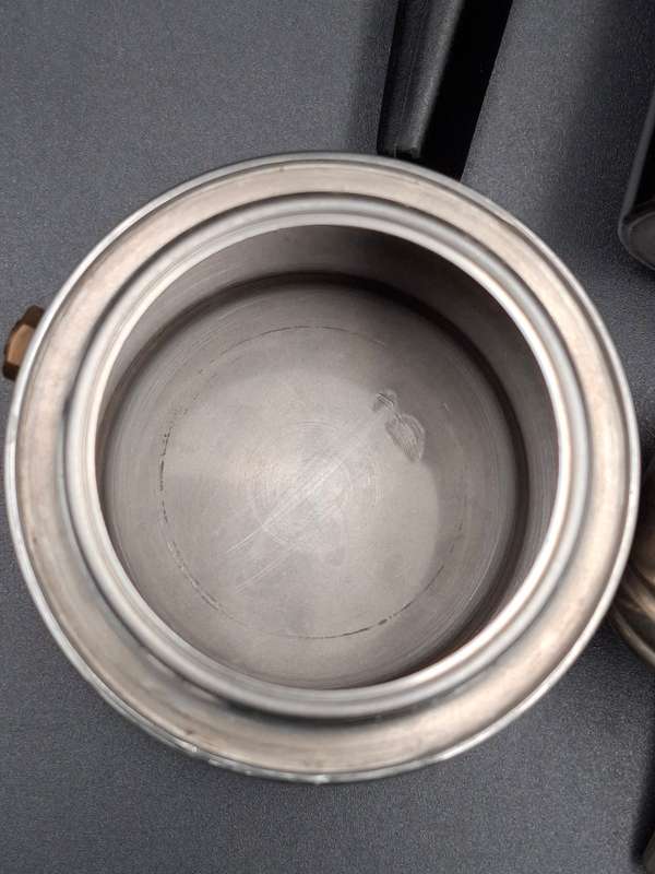 Vintage 4 Cup Moka GB Italian Coffee Maker Inox 18/10