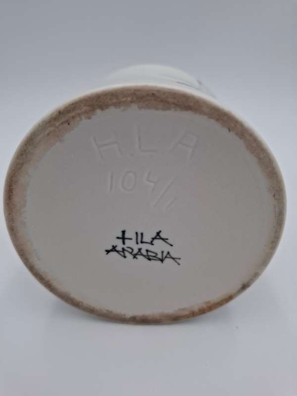 Vintage Arabia HLA Helsinki Flower Design - Small Vase Hand-painted - part of a series