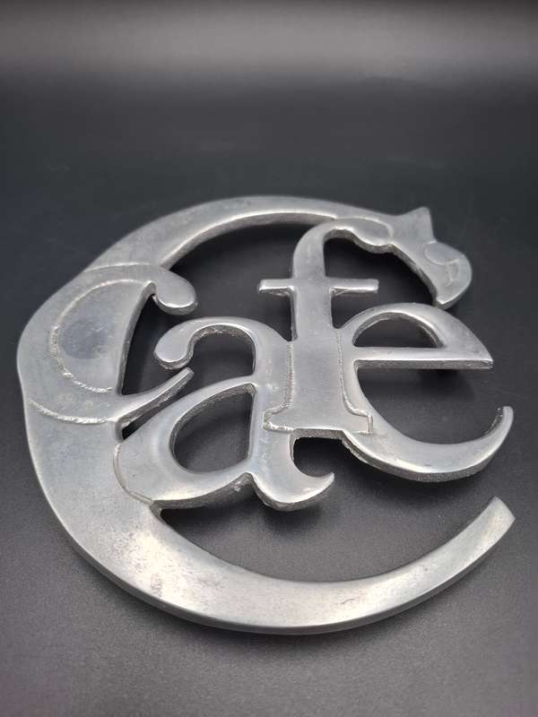Cast Aluminium Cafe Shaped Trivet