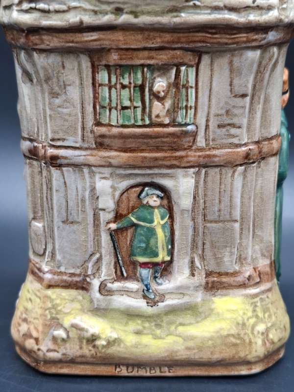 Vintage Royal Doulton Oliver Twist Pitcher/Jug - Made in England - Detailed and Whimsical
