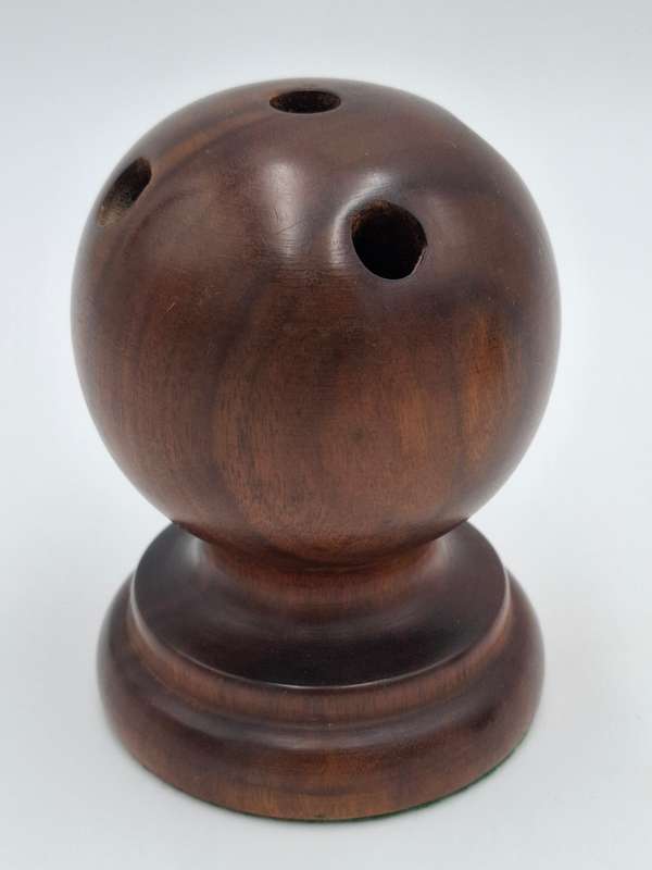 Vintage Stinkwood Pen holder & Trinket Holder