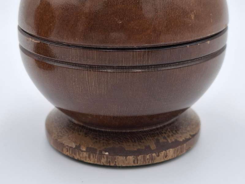 Vintage Stinkwood Pen holder & Trinket Holder
