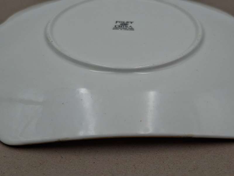 Vintage Foley Square Fine Bone China - Made in England - Beautiful Gold Trim on Edges