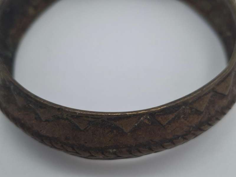 Antique Bronze/Brass Armband - 9cm diameter - A Collectible with History