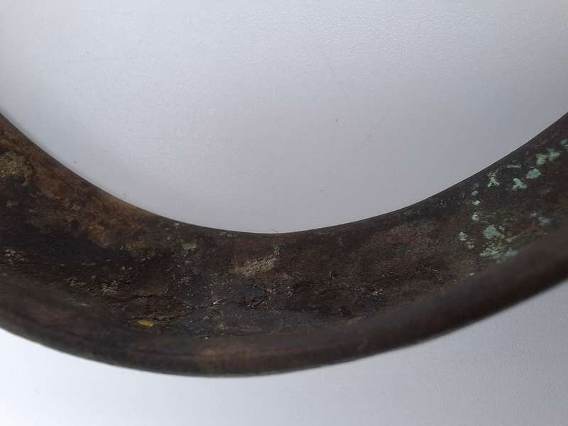 Antique Bronze/Brass Armband - 9cm diameter - A Collectible with History