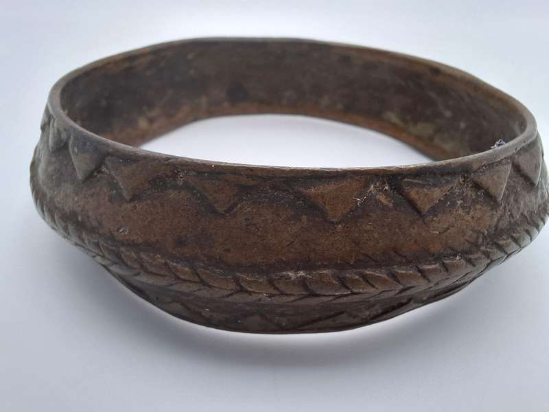 Antique Bronze/Brass Armband - 9cm diameter - A Collectible with History