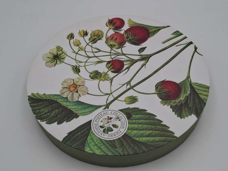Porcelaib Cake Plate and Server - Boxed Pierre Antoine Poiteau Collection - Botanist Range