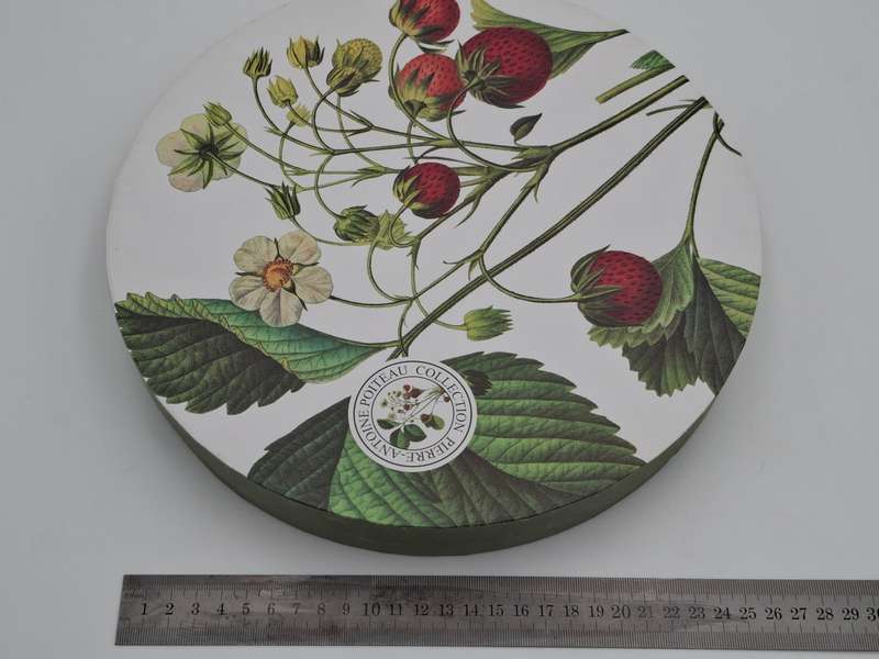 Porcelaib Cake Plate and Server - Boxed Pierre Antoine Poiteau Collection - Botanist Range
