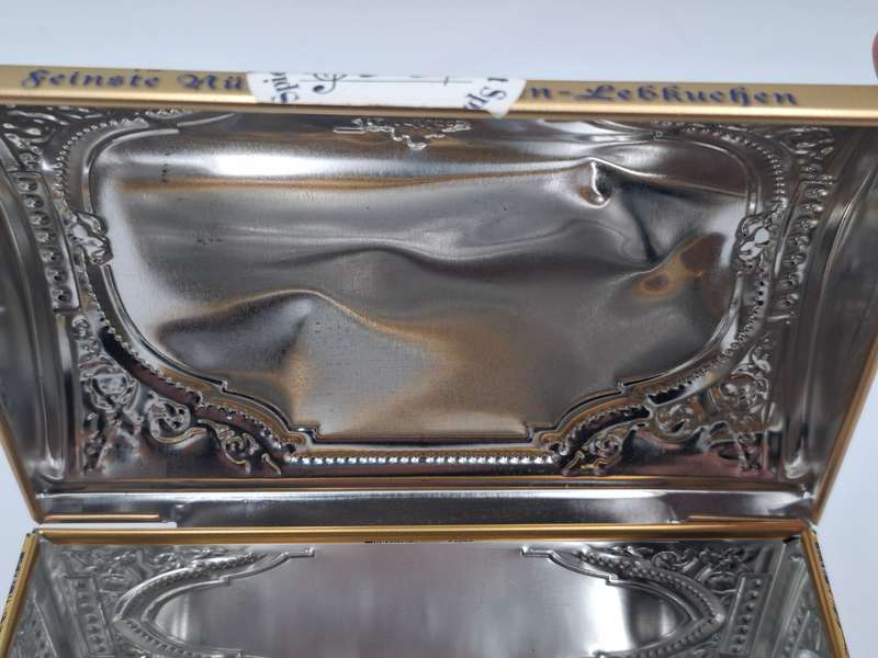 Vintage German Gingerbread Musical Tin