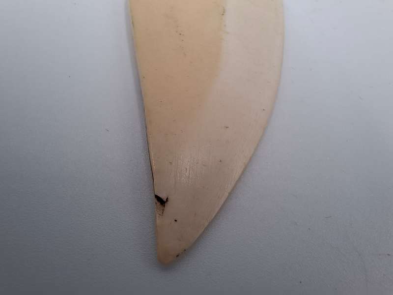 Vintage Bone Letter Opener - Beautiful carving