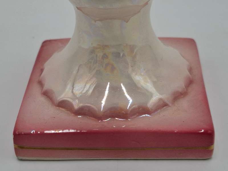 Vintage Norcrest Pink Iridescent Vase - Mid-Century - Great Condition