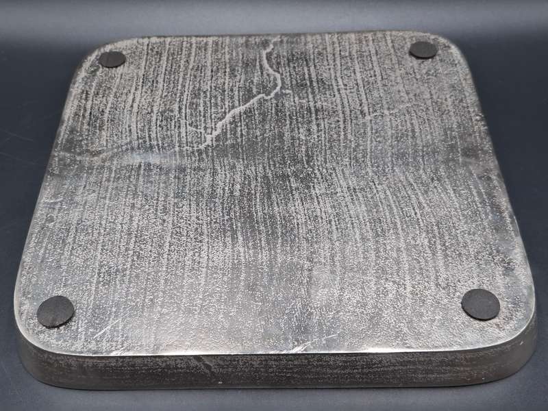 Hand Cast Caso Moro Style Square Tray - Oriental Style
