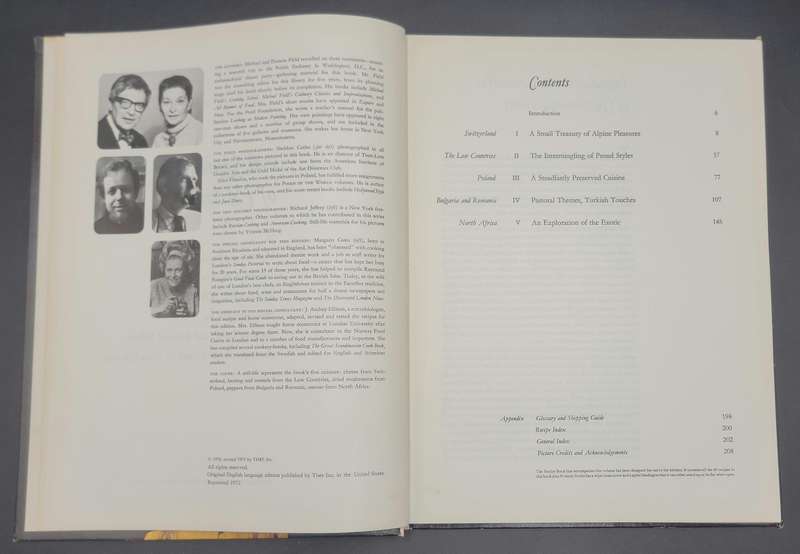 Foods of the World - A Quintet of Cuisines by Michael and Frances Field - Series of 13 collectables