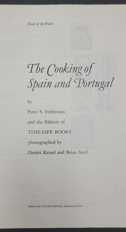 Foods of the World-The Cooking of Spain & Portugal by Peter S. Feibleman-Series of 13 collectables