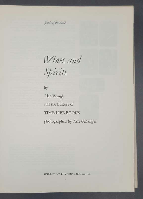 Foods of the World- Wine and Spirits by Alec Waugh - Series of 13 Collectables