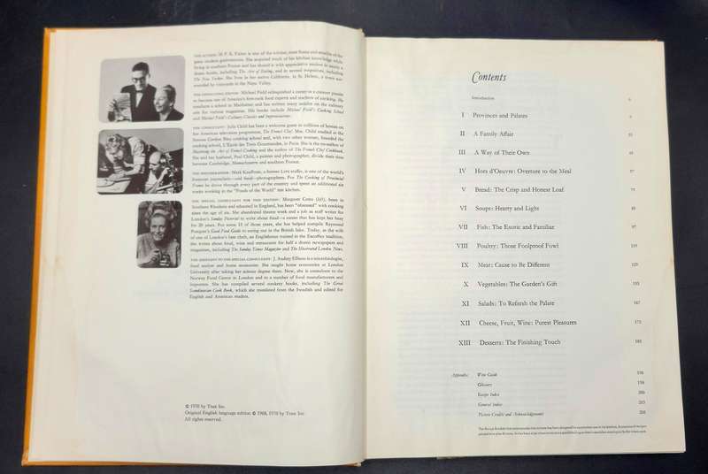 Foods of the World- The Cooking of Provincial France by M.F.K Fisher - Series of 13 Collectables