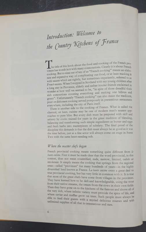 Foods of the World- The Cooking of Provincial France by M.F.K Fisher - Series of 13 Collectables
