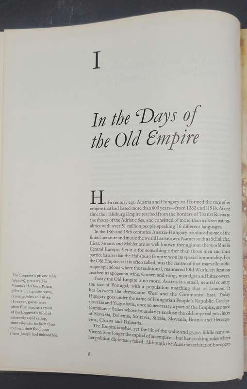 Foods of the World- The Cooking of Vienna's Empire by Joseph Wechsberg - Series of 13 Collectables