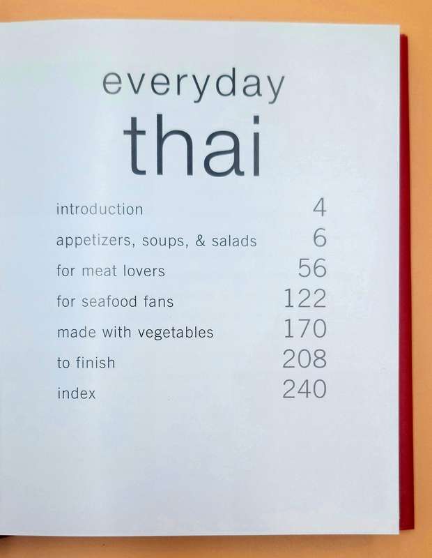 Everyday Thai - Parragon Books - Series of 4 Collectables