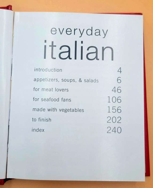 Everyday Italian - Parragon Books - Series of 4 Collectables