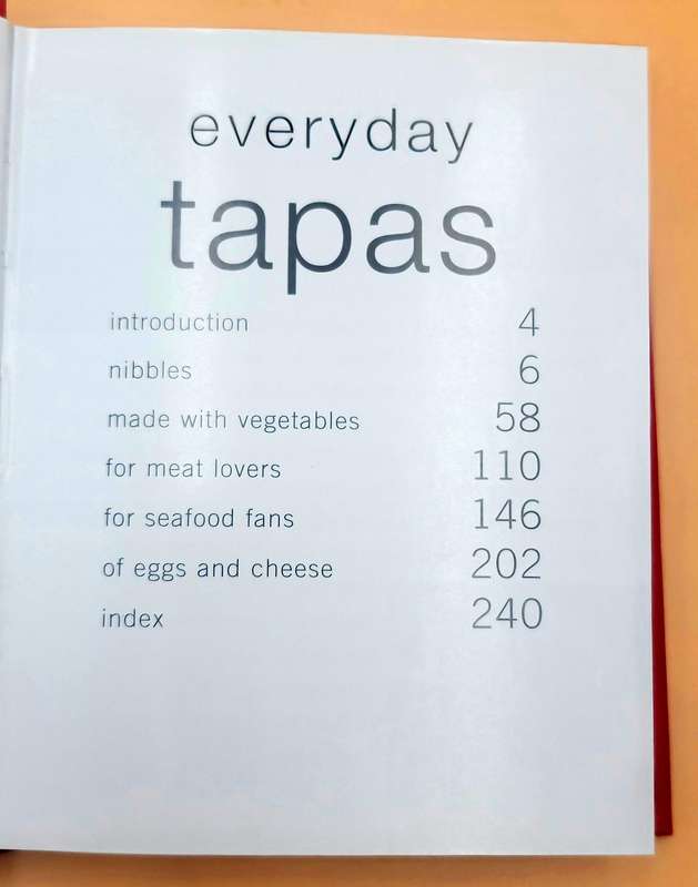 Everyday Tapas - Parragon Books - Series of 4 Collectables