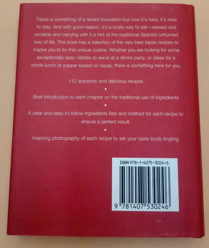Everyday Tapas - Parragon Books - Series of 4 Collectables