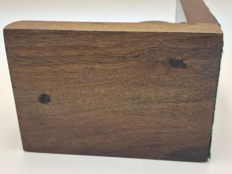 Vintage Pair of Wooden Scroll Book Rests