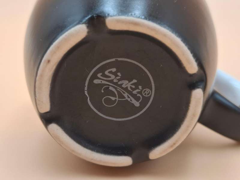 Duo "Cafe" Coffee Cups by Sinkin - Perfect Condition