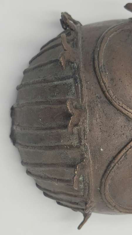 Antique African Bronze Mask - likely from West Africa - Rare Find