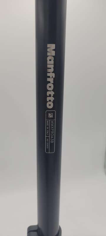 Manfrotto MMXPROA3B XPRO Prime 3-Section Aluminium Monopod with Folding Base