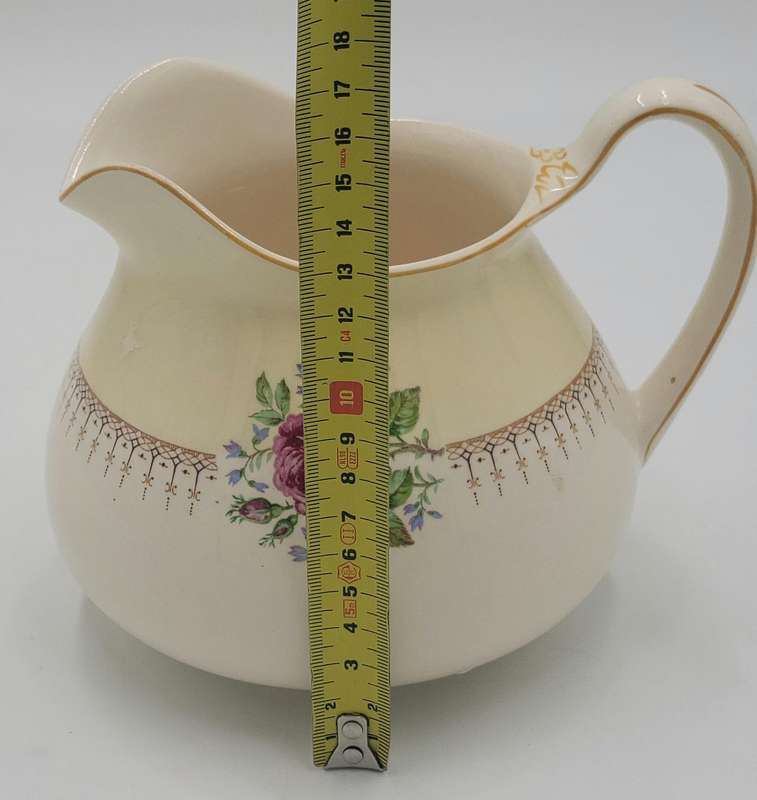 Solian Ware Jug from Simpsons Pottery in Cobridge, England