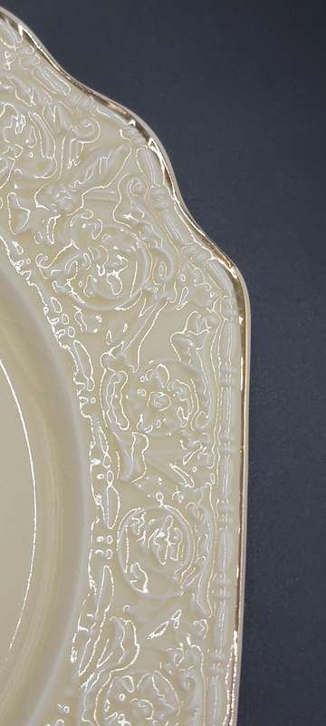 Vintage Crown Devon Decorative Plate "Cries of London" - Embossed Edge & Gold Trim - 26cm diameter