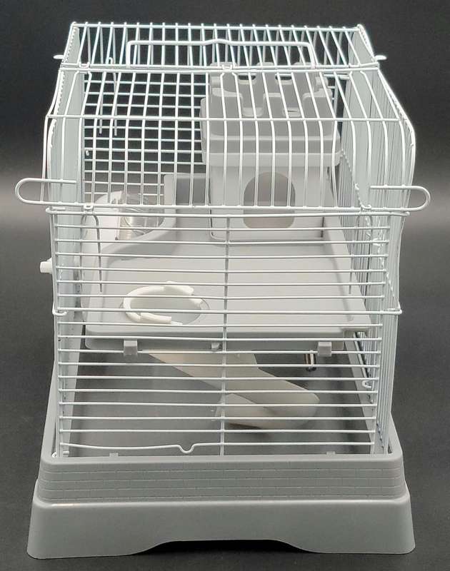 Double Storey Hamster Cage - Flamingo Dinky - 30cm L x 23cm H x 26cm H