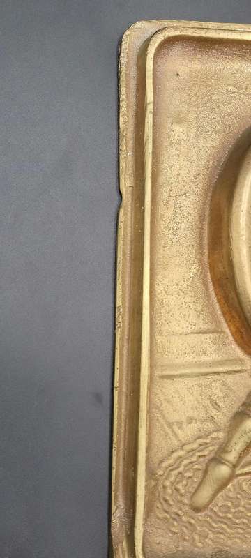 Vintage Brass/Copper Decorative Wall Plaque
