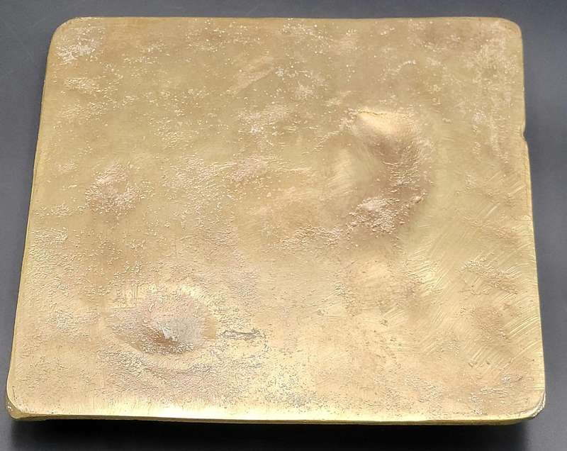 Vintage Brass/Copper Decorative Wall Plaque