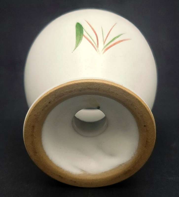 Pair of Vintage Heritage Egg Cups by Denby - Hand painted wheat sheaf design