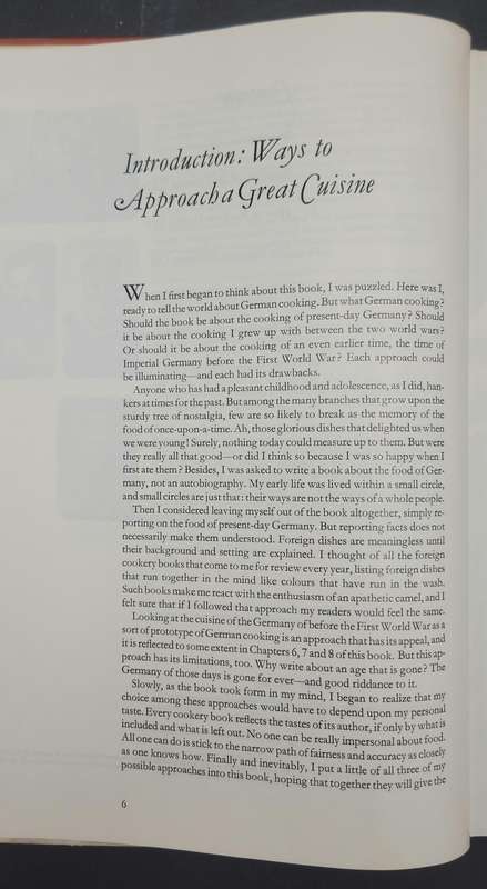 Foods of the World - The Cooking of Germany by Nika Standen Hazelton - Series of 13 collectables