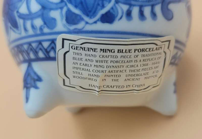 Replica of an Early Ming Dynasty Incense Burner Pot - Great Condition