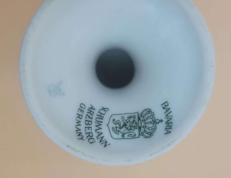 Vintage Pair of Bavarian Porcelain Shumann Gotland Arzberg Egg Cups