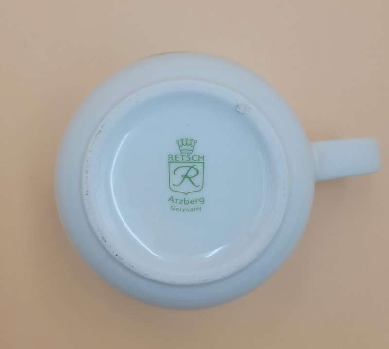 Vintage Arzberg Retsch Baby Plate and Mug with a Donkey Design
