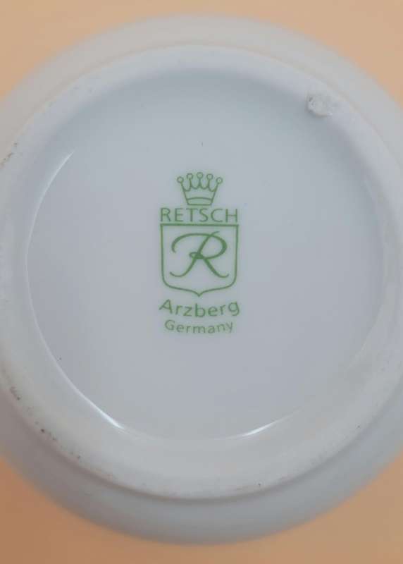 Vintage Arzberg Retsch Baby Plate and Mug with a Donkey Design